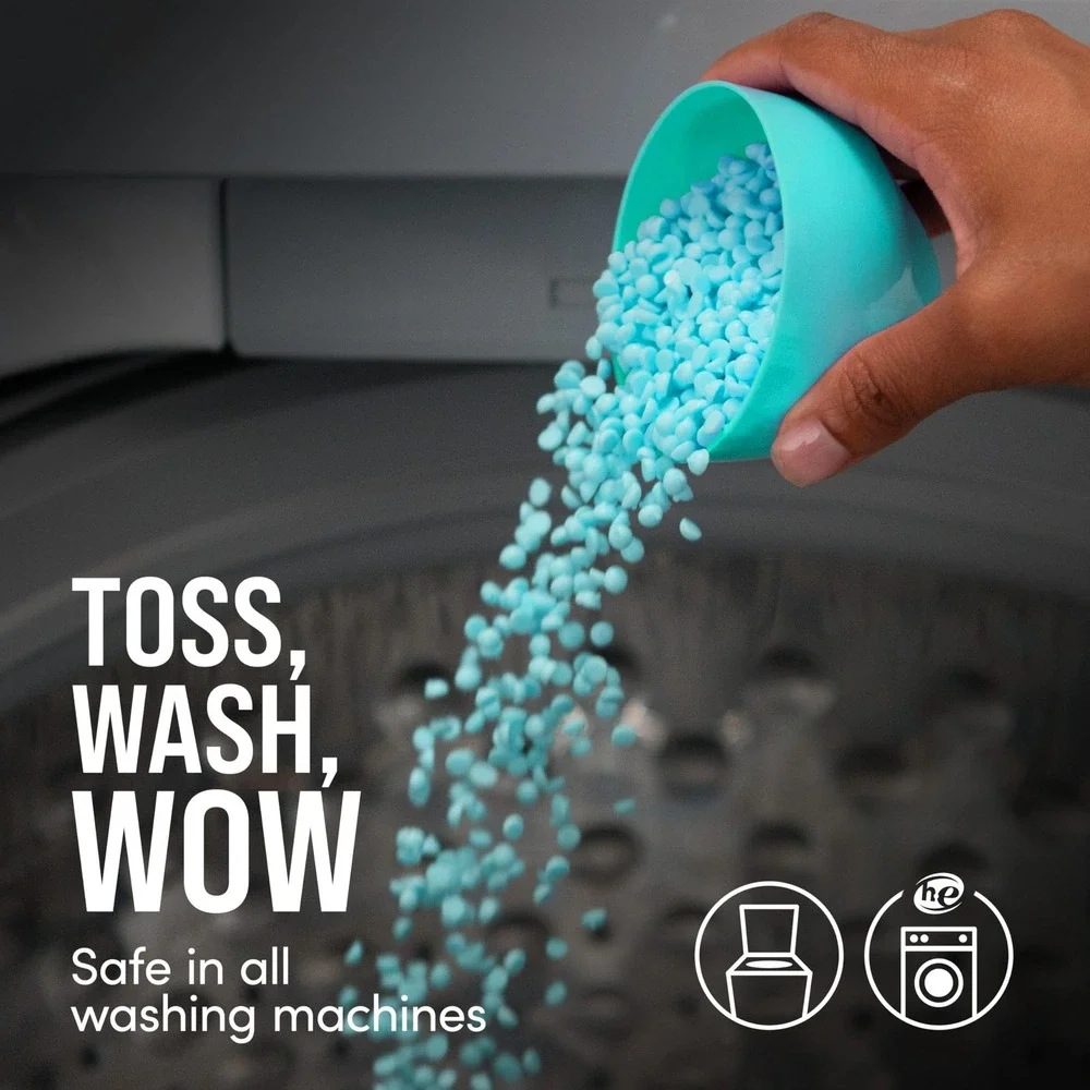 24 X Downy Unstopables In Wash Scent Booster Beads, Fresh Scent, 1 Use, Laundry
